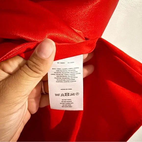 Anthropologie Mare Mare Off the Shoulder Elegant Red Bow Top New NWT - Picture 7 of 9